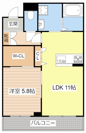 Ｔ　ｒｅｓｉｄｅｎｃｅ　宮司西町の物件間取画像